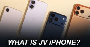 JV iPhone explained with a comparison of different iPhone models, highlighting what a JV iPhone is and how it compares to factory unlocked and PTA-approved iPhones in Pakistan.